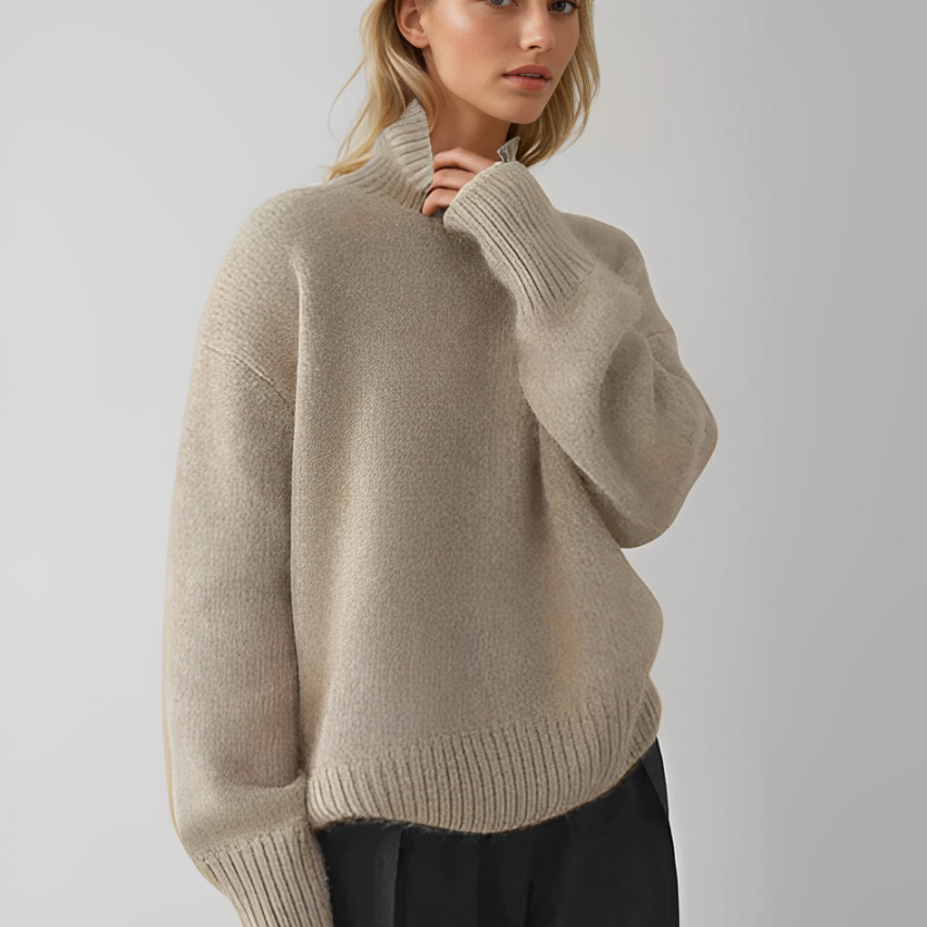 Lin - Cashmere Turtleneck Sweater
