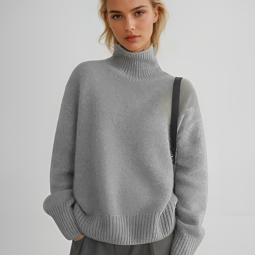 Lin - Cashmere Turtleneck Sweater