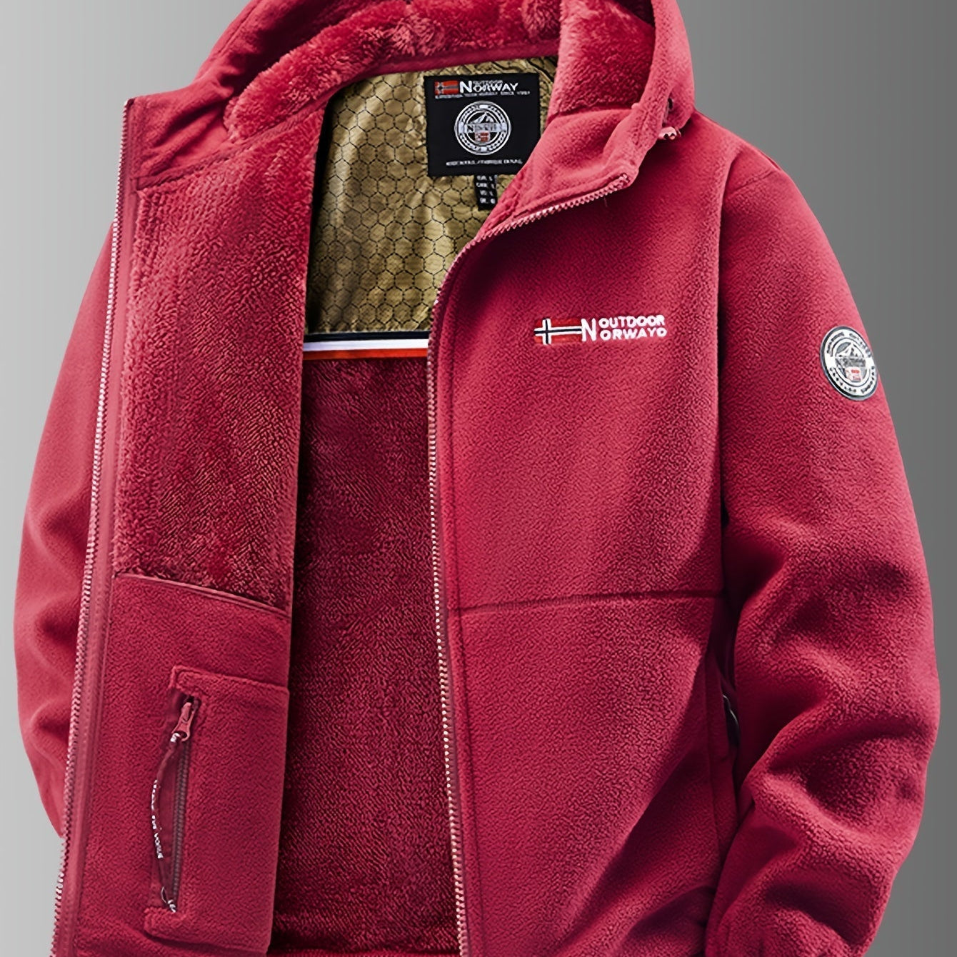 Nathaniel | Thermal Fleece Winter Jacket