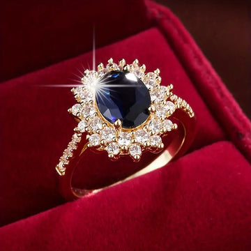 Vionne Saphirae Ring | Gold